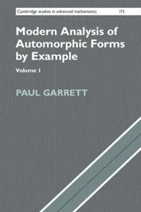 Modern Analysis of Automorphic Forms By Example: Volume 1_cover