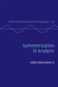 Symmetrization in Analysis_cover