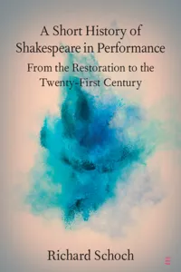 A Short History of Shakespeare in Performance_cover