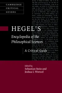 Hegel's Encyclopedia of the Philosophical Sciences_cover