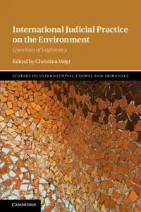 International Judicial Practice on the Environment_cover