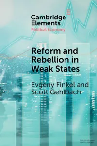 Reform and Rebellion in Weak States_cover