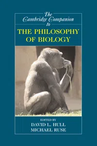 The Cambridge Companion to the Philosophy of Biology_cover