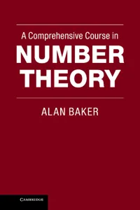 A Comprehensive Course in Number Theory_cover