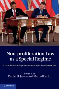 Non-Proliferation Law as a Special Regime_cover