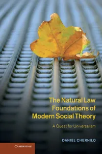 The Natural Law Foundations of Modern Social Theory_cover