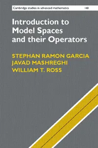 Introduction to Model Spaces and their Operators_cover
