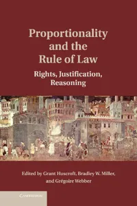 Proportionality and the Rule of Law_cover