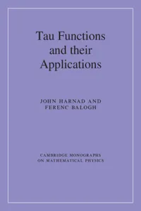 Tau Functions and their Applications_cover