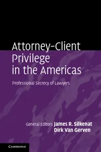 Attorney-Client Privilege in the Americas_cover