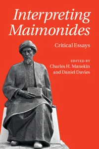 Interpreting Maimonides_cover