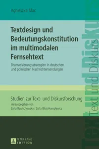Textdesign und Bedeutungskonstitution im multimodalen Fernsehtext_cover