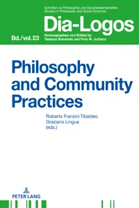 Philosophy and Community Practices_cover