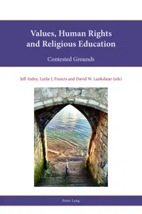 Values, Human Rights and Religious Education_cover