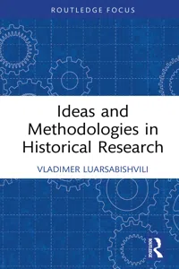 Ideas and Methodologies in Historical Research_cover