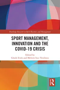 Sport Management, Innovation and the COVID-19 Crisis_cover