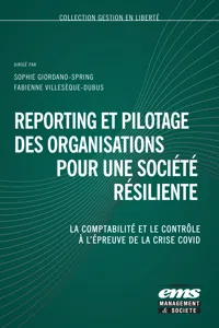 Reporting et pilotage des organisations pour une société résiliente_cover