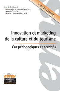 Innovation et marketing de la culture et du tourisme_cover