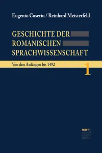 Geschichte der romanischen Sprachwissenschaft_cover