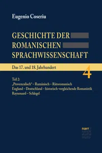 Geschichte der romanischen Sprachwissenschaft_cover