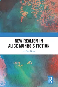 New Realism in Alice Munro's Fiction_cover