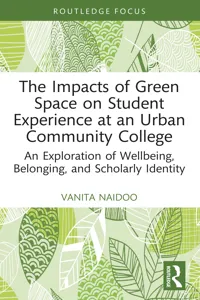 The Impacts of Green Space on Student Experience at an Urban Community College_cover