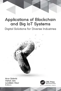 Applications of Blockchain and Big IoT Systems_cover