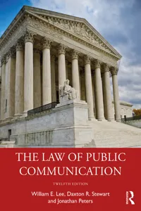 The Law of Public Communication_cover