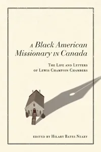 A Black American Missionary in Canada_cover