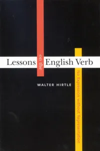 Lessons on the English Verb_cover