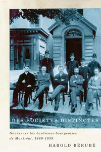 Des sociétés distinctes_cover