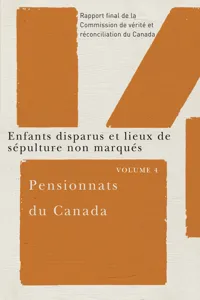 Pensionnats du Canada : Enfants disparus et lieux de sépulture non marqués_cover