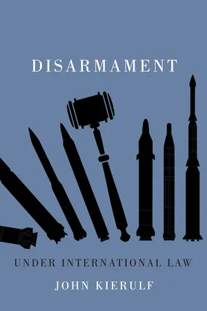 Disarmament under International Law