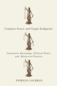 Common Sense and Legal Judgment_cover