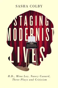 Staging Modernist Lives_cover