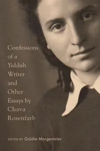 Confessions of a Yiddish Writer and Other Essays_cover