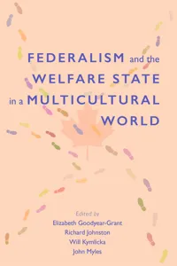 Federalism and the Welfare State in a Multicultural World_cover