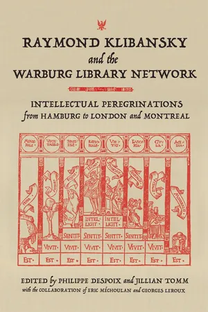 Raymond Klibansky and the Warburg Library Network