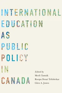 International Education as Public Policy in Canada_cover