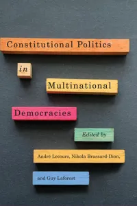 Constitutional Politics in Multinational Democracies_cover