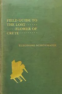 Field Guide to the Lost Flower of Crete_cover