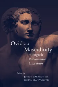 Ovid and Masculinity in English Renaissance Literature_cover