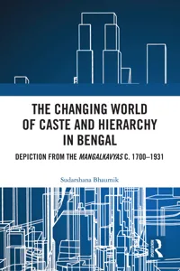 The Changing World of Caste and Hierarchy in Bengal_cover