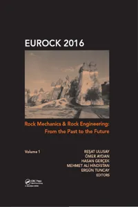 Rock Mechanics and Rock Engineering: From the Past to the Future_cover