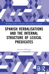 Spanish Verbalisations and the Internal Structure of Lexical Predicates_cover