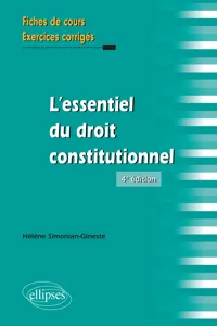 L'essentiel du droit constitutionnel - 4e édition_cover