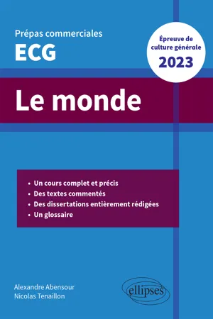 Le monde. Épreuve de culture générale