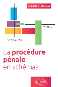 La procédure pénale en schémas - 4e édition_cover