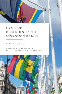Law and Religion in the Commonwealth_cover