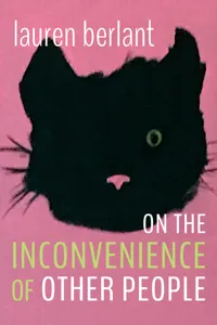 On the Inconvenience of Other People_cover